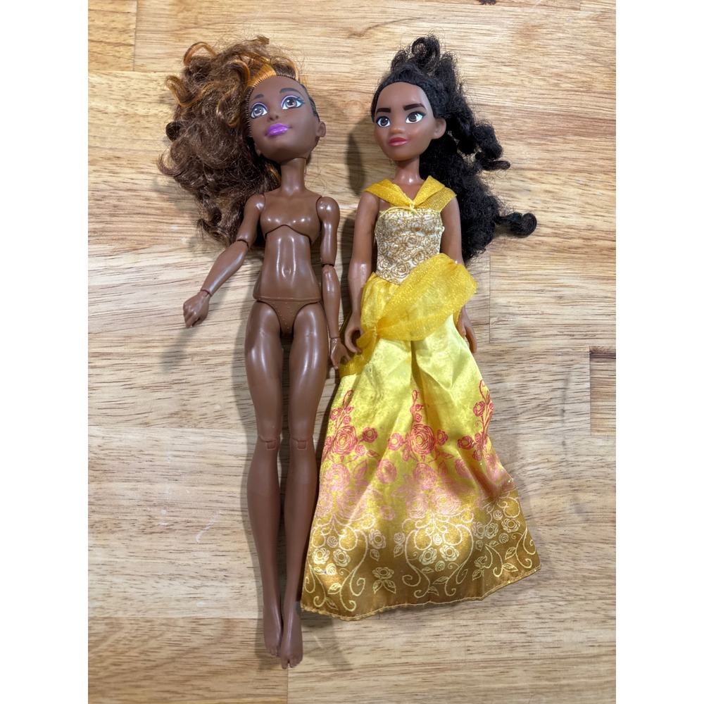 Disney Tiana Doll Lot Girls 11in Yellow Good Comfy Squad Ralph Breaks Internet